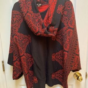 S/M john mark short sleeve sweater